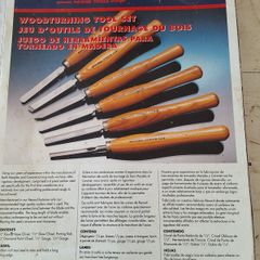 Record  lathe chisel 6 set