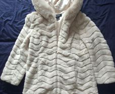 DKNY Faux Fur Jacket