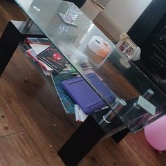 glass coffee table
