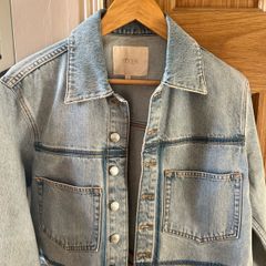 Maje denim jacket size 1