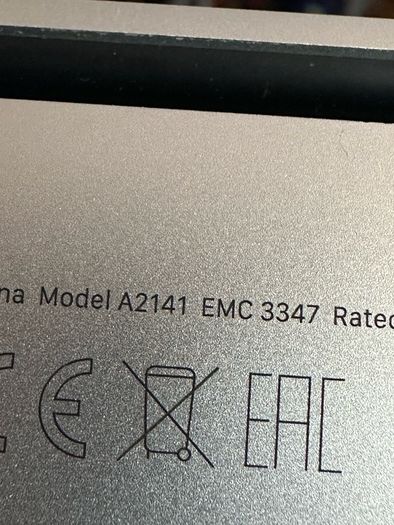 Apple Macbook Pro 16" (2019) A2141