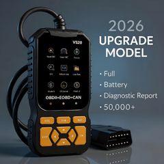 Professional OBD2 Diagnostic Scanner Tool, USB-Powered Engine Fault Detector,