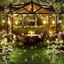 Solar Lights Outdoor Waterproof, Swaying Solar Garden Firefly Decorative Yard,Firefly Garden Lights Outdoor for Path Fence 2pack Image 4