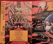 EXHORDER - The Law - Cassette- 1991 Dutch pressing(AUTOGRAPHED by Kyle Thomas and Vinnie LaBella)