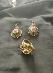 Turkish earrings and ring set