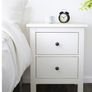 Ikea Hemnes x2 Drawer Bedside Table Image 6