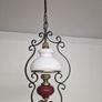 Antique Vintage French ceiling pendant light Image 6