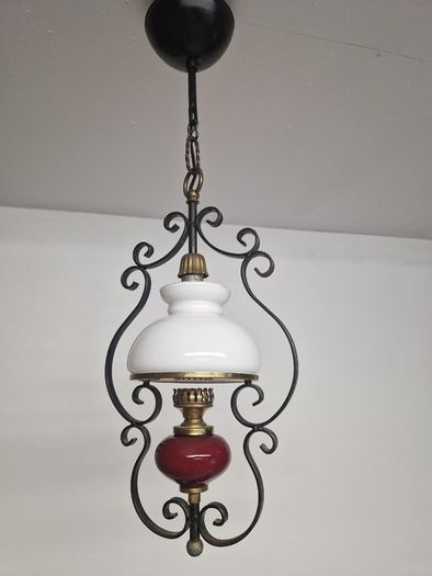 Antique Vintage French ceiling pendant light