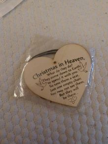 Bnwt heaven wooden heart