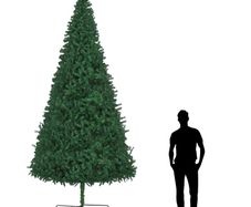Artificial Christmas Tree 400 cm Green