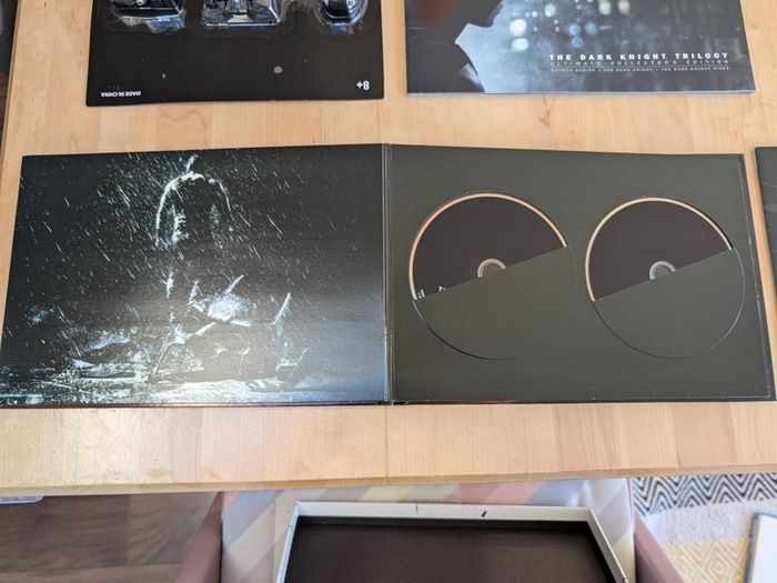 The Dark Knight Trilogy Ultimate Collector's Edition Blu-Ray - Brand New Contents (With Vehicles)