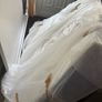 IKEA MALM Bed frame, White Standard Double with mattress Image 7