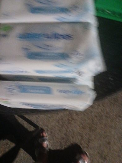 baby water wipes x 7 packs
