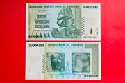 Zimbabwe  50 Million Dollars  VERIFIED UNDER  UV LIGHT  2008. Pick  79a .( Uncirculated )