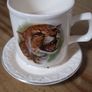 Vintage Fota Wildlife Park (mug / Plate ) By  Carrigdhoun  Pottery Co-op Of Cork Image 8