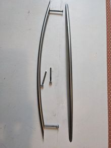 Pair of long cabinet handles