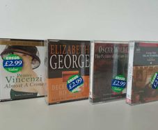 Sealed Audiobooks on Cassette Tape
