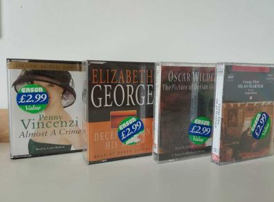 Sealed Audiobooks on Cassette Tape