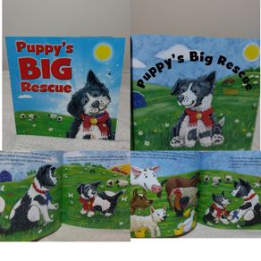 Puppy,s Big Rescue Story Book