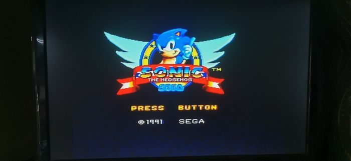 Rare Boxed. MINT Condition. Sega Master System II with Sonic Build In Game.