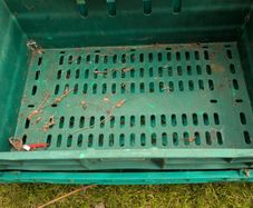 2 Folding Storage Crates