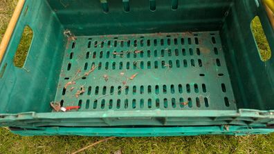 2 Folding Storage Crates