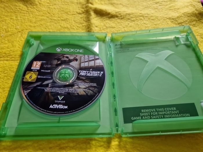 Tony Hawk s Pro Skater 1+2 Xbox one games Original