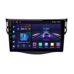 Android Wireless CarPlay Auto Car Radio For Toyota RAV4 2005-2013 Intelligent Systems DSP SWC RDS GPS FM BT