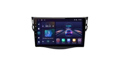Android Wireless CarPlay Auto Car Radio For Toyota RAV4 2005-2013 Intelligent Systems DSP SWC RDS GPS FM BT
