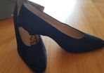 Vintage DI SANDRO Shoes - New -With Gold Nugget Heels