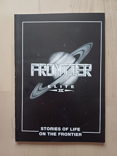 Amiga Frontier Elite 2 Game Manuals & Star Map