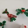 vintage christmas cake decorations can post Image 6