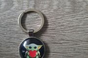 Baby Yoda Keychain From The Mandalorian
