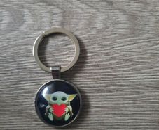 Baby Yoda Keychain