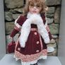 Leonardo Porcelain Doll Diana 16 inch Vintage Image 9