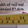 Blind Roman - no drill, click into recess. Image 3