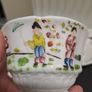 Early 19th C. Tea Cup & Saucer Attributed Hilditch Image 2