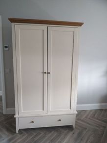 Wardrobe 2 door & 1 drawer