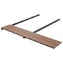 WPC Solid Decking Boards with Accessories 10m2 2.2m Light Brown Image 4