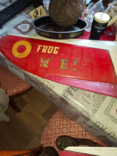 Vintage Very Large Airplane FROG Attacker 325, Ideal for an eye catcher Display, Collection