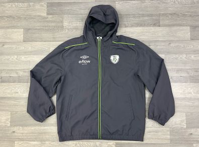 Vintage Umbro Ireland Hooded Jacket Mens Large
