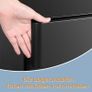 Rolling Filing Cabinet With Lock 3 Drawer Mobile Office Cabinet On Castors Black Image 2