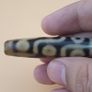 Vintage Himalayan 9 Eyes Tibetan Agate Dzi Bead Amulet Image 2