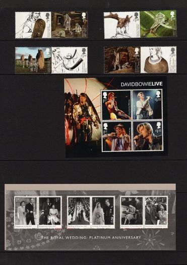 2017 Great Britain Commemorative Stamps Year Pack (includes 5 image showing contents)