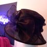 Fabulous Black Hat With Bow Image 4
