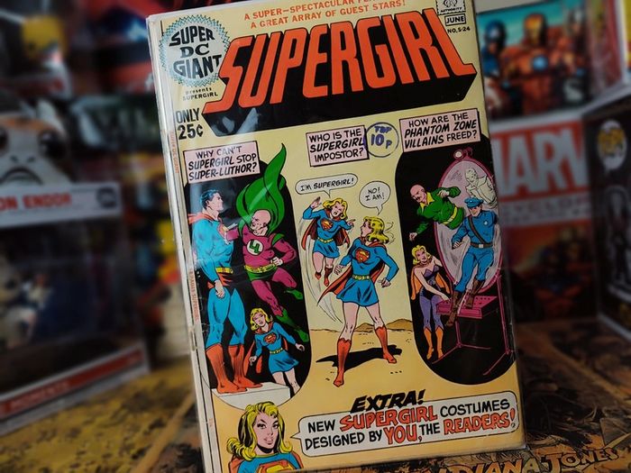 Super DC Giant ! Issue #24 ! Supergirl ! Bronze Age Comic from 1971 ! by DC Comics !