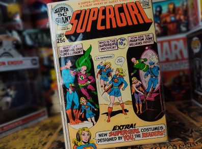 Super DC Giant ! Issue #24 ! Supergirl ! Bronze Age Comic from 1971 ! by DC Comics !