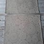 Placemats. Polka dots or mandalas on natural beige background. Set of 6. Set pf 8 Image 5