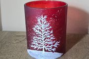 Christmas candle holder