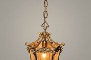 Stunning French Louis XV Style Brass Lantern
